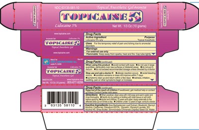 Outer Carton Of Topicaine 5% 10 G Tubes (Top5 010 Outer Carton Labeling Update 1 15 2019 Cder  Rev 911)